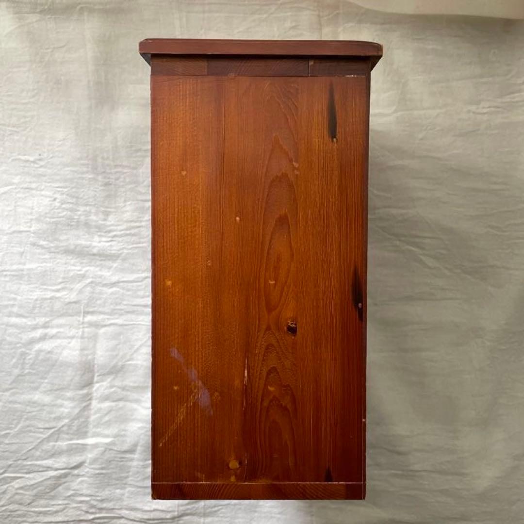 アンティーク　小タンス　ブラウン　古道具　古家具