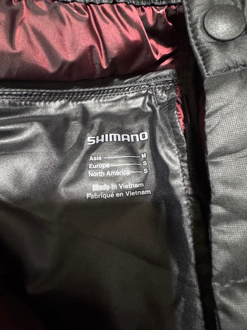 シマノ リミテッドプロ テックダウンスーツM 美品