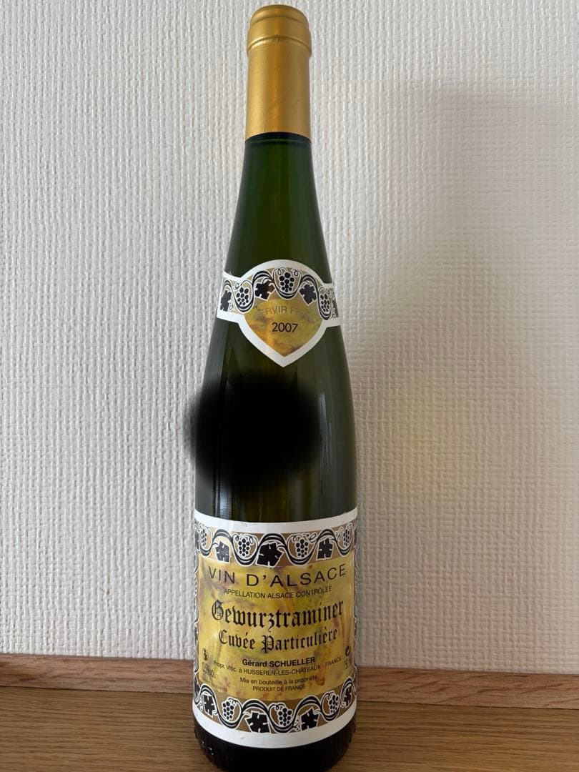 ジェラールシュレール　パルティキュリエール・ゲヴェルツトラミネール2011