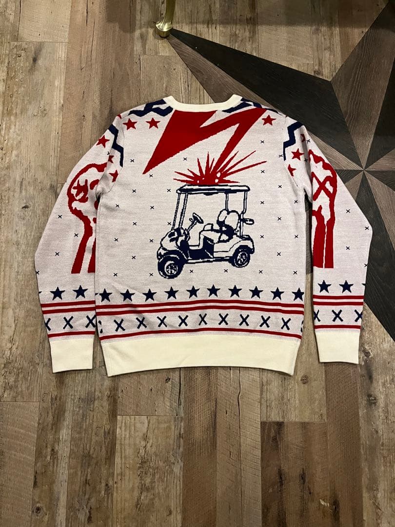 激レア RUSSELUNO ラッセルノ ニット セーター ゴルフウェア ロンT