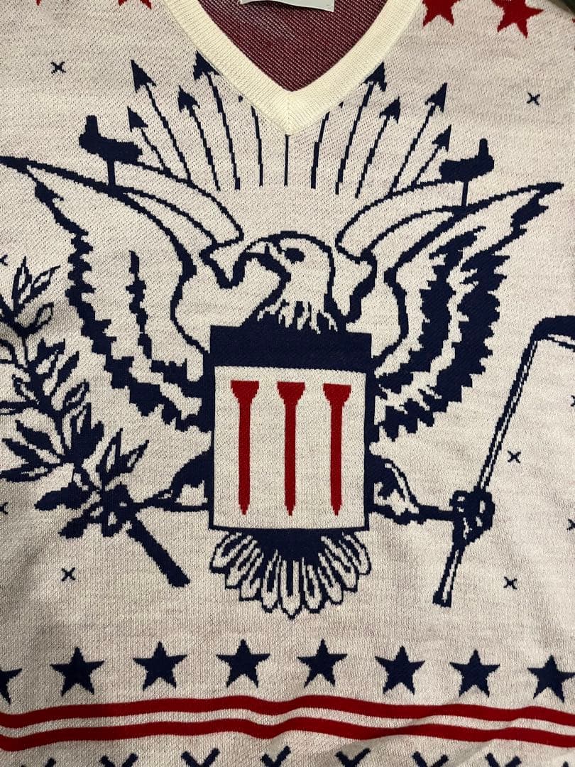 激レア RUSSELUNO ラッセルノ ニット セーター ゴルフウェア ロンT