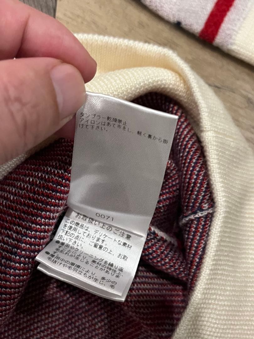 激レア RUSSELUNO ラッセルノ ニット セーター ゴルフウェア ロンT