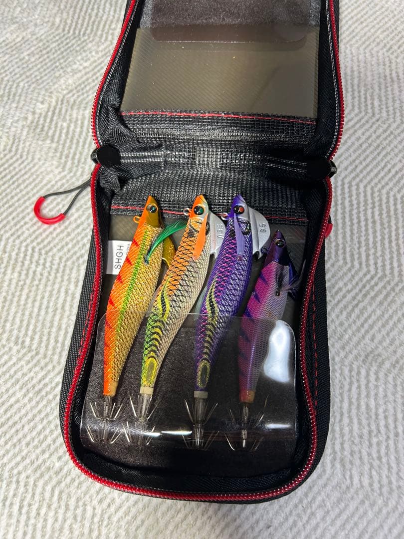 KOKO♡まとめ買い値下げ可能 エギング引退セット　エギ、バック、ケース
