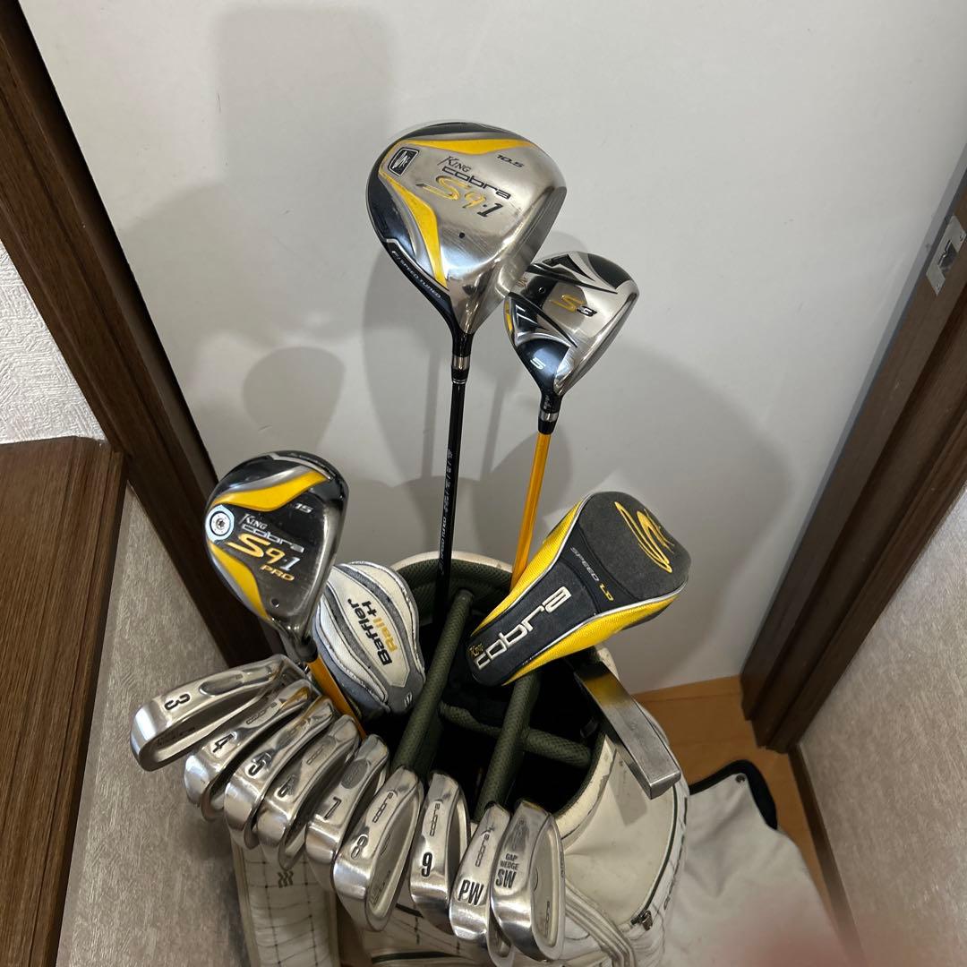 Cobra King アイアンセット ゴルフ13本 フルセット adidas