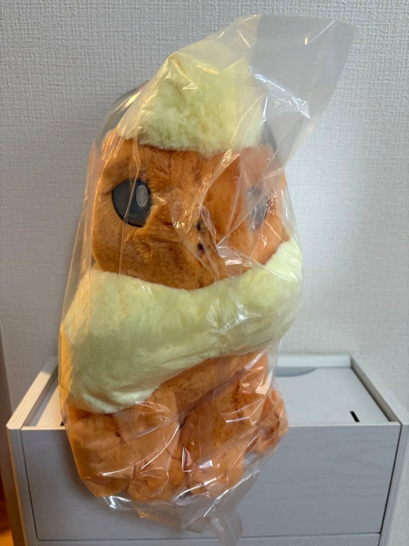 【新品未開封】ポケモンセンターオリジナル　ふわふわ抱きぬいぐるみ　ブースター