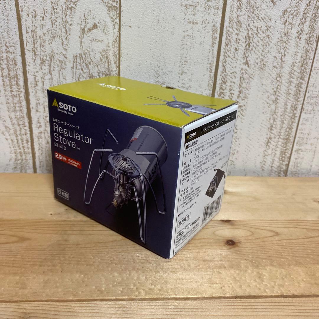 SOTO レギュラーストーブST-310 ＆ ミニマルワークトップST-3401