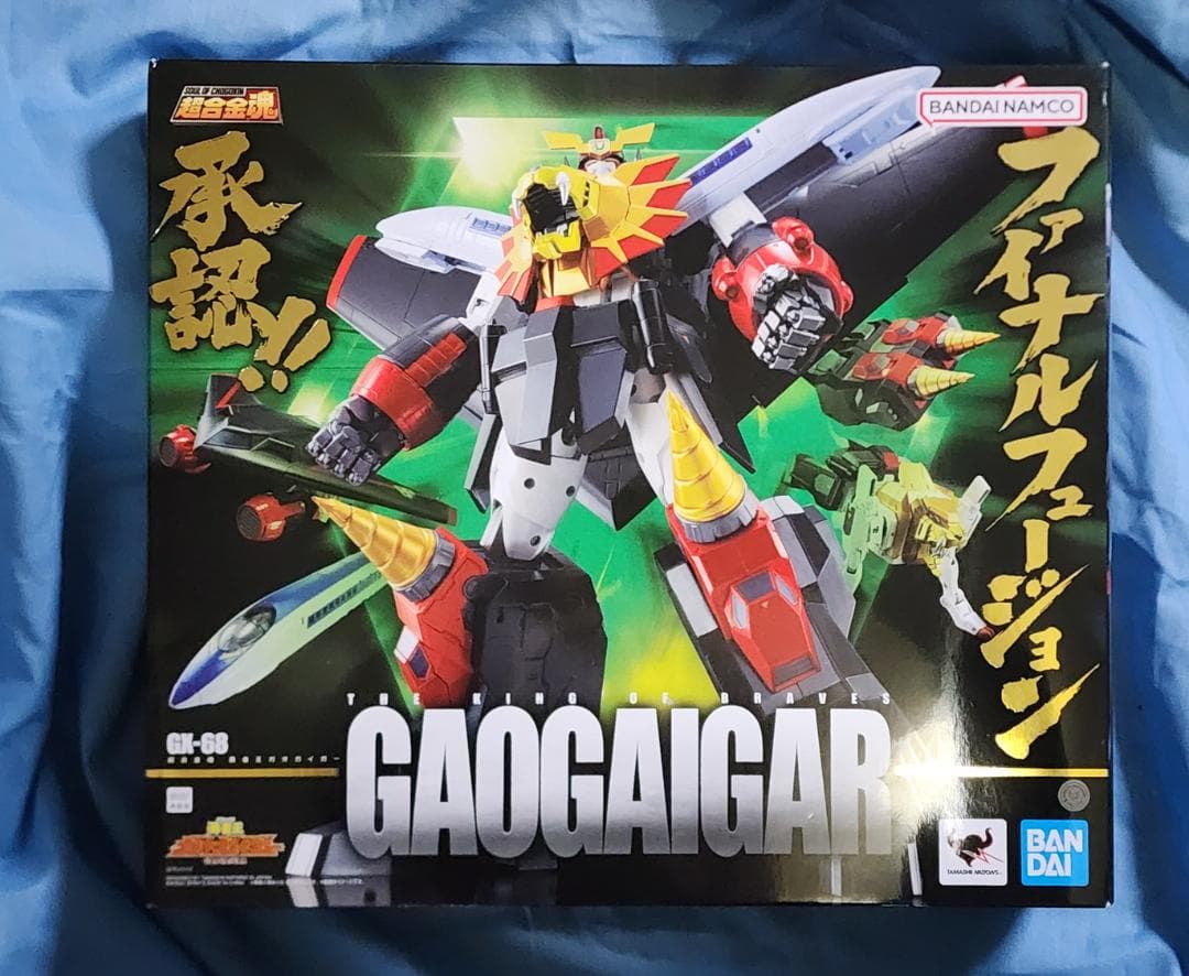 【未開封】超合金魂 GX-68 勇者王ガオガイガー