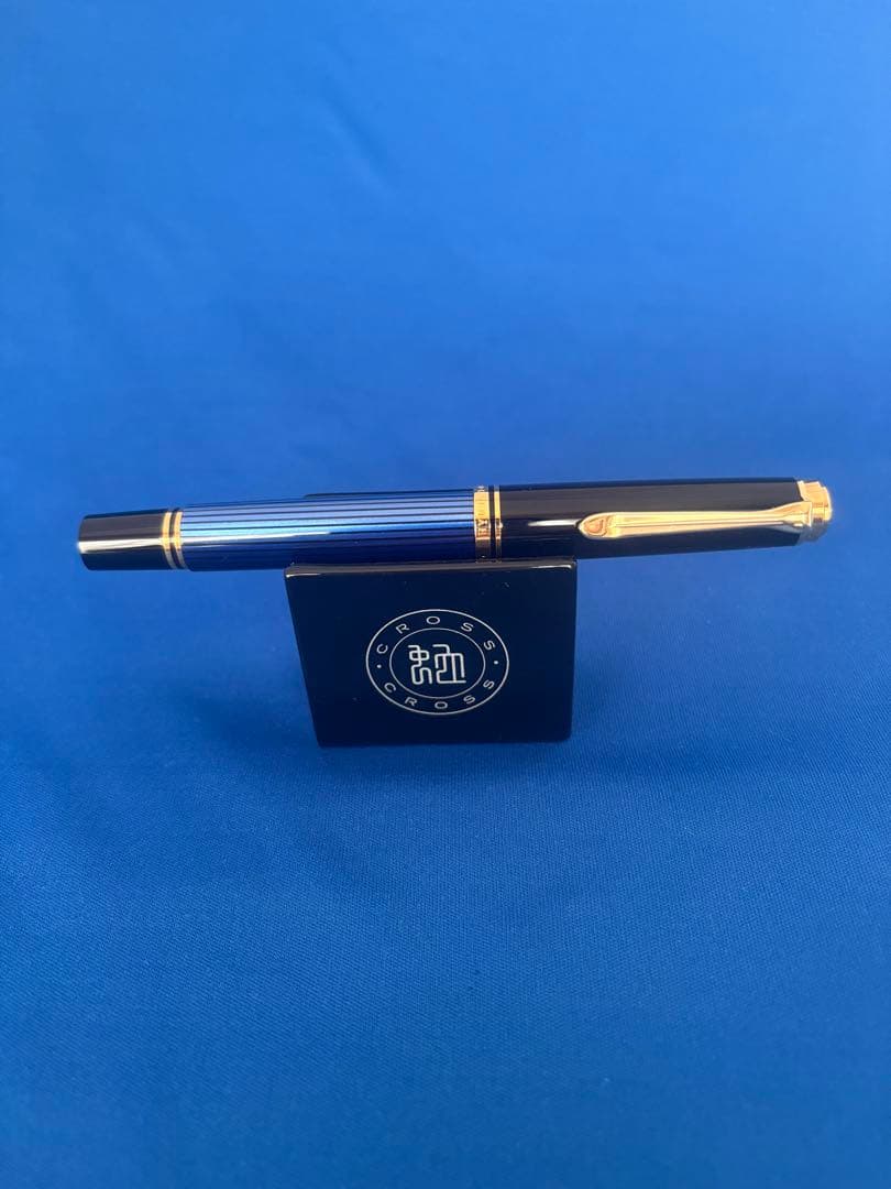 正規輸入品　ペリカン万年筆　スーべレーンM600 M中字　ブルーストライブ