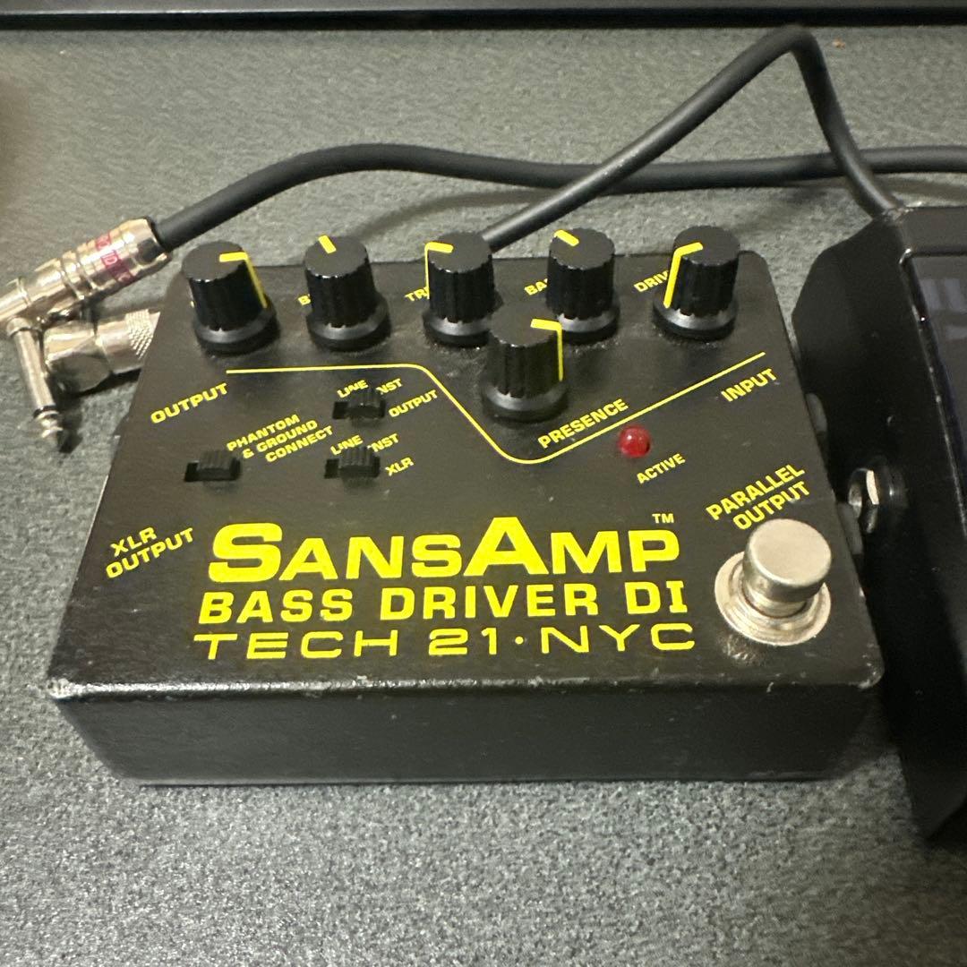 ギター Tech 21 NYC SansAmp Bass D DI