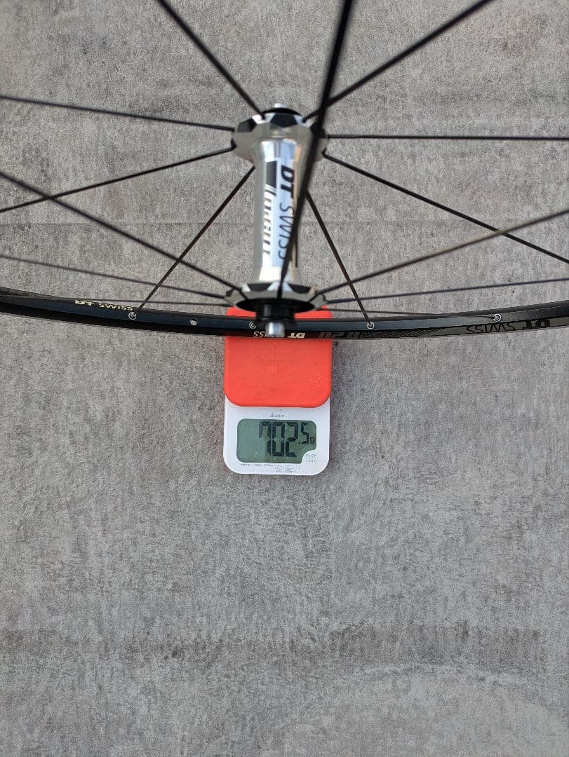 軽量1590g DT Swiss R20 アルミホイール前後セット