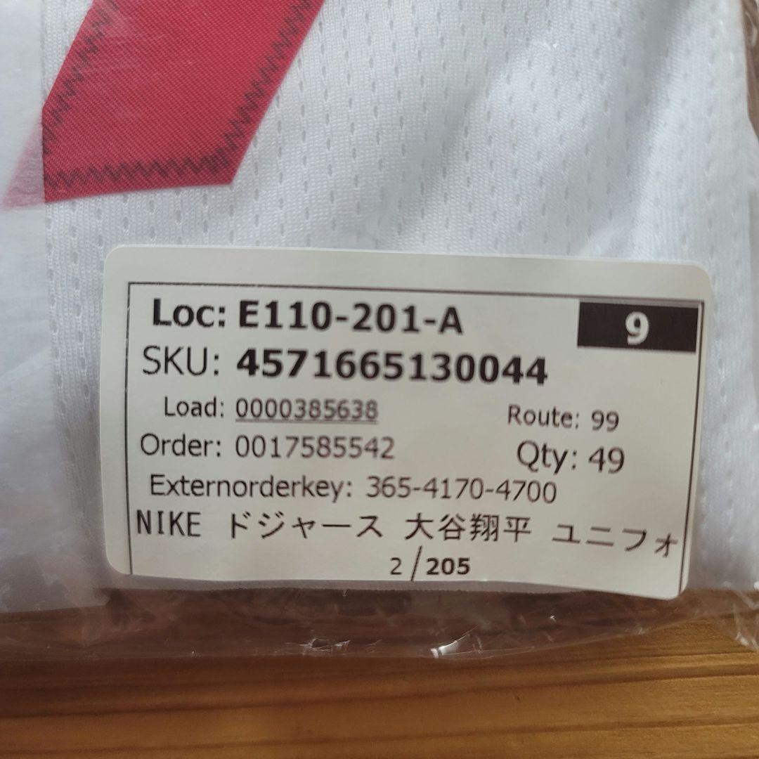 超人気品 大谷翔平2025東京シリーズ限定ユニフォームLサイズ MLB公式即完売