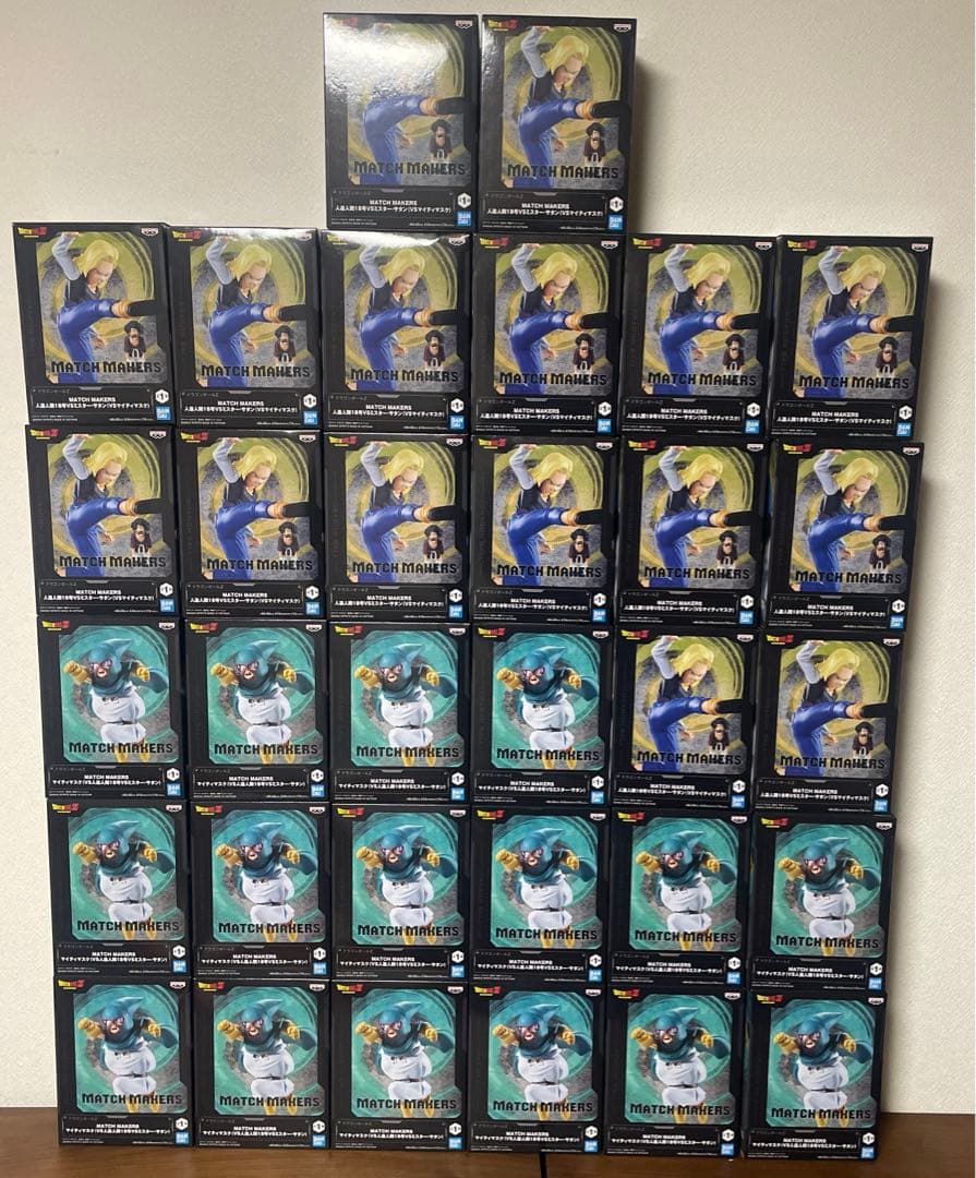 MATCH MAKERS 人造人間18号×16 マイティマスク×16 フィギュア