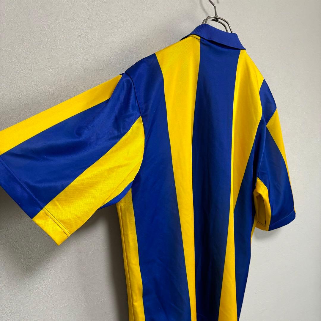 asics アシックス リーズユナイテッド ユニフォーム ゲームシャツ黄色 青