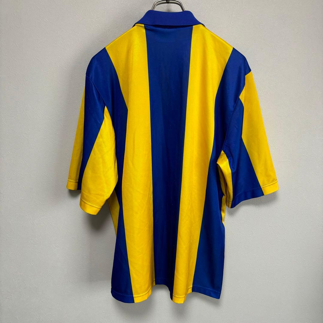 asics アシックス リーズユナイテッド ユニフォーム ゲームシャツ黄色 青