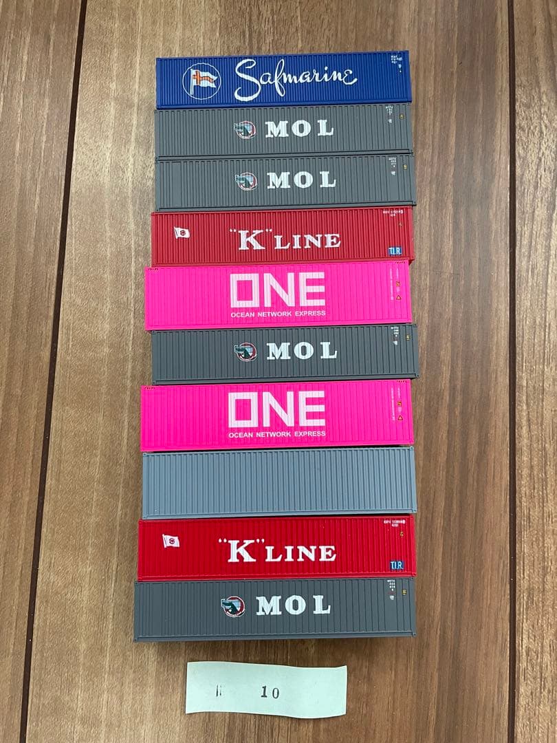 10 Nゲージ 海上 コンテナ まとめ コキ 貨物列車 トレーラーコレクション