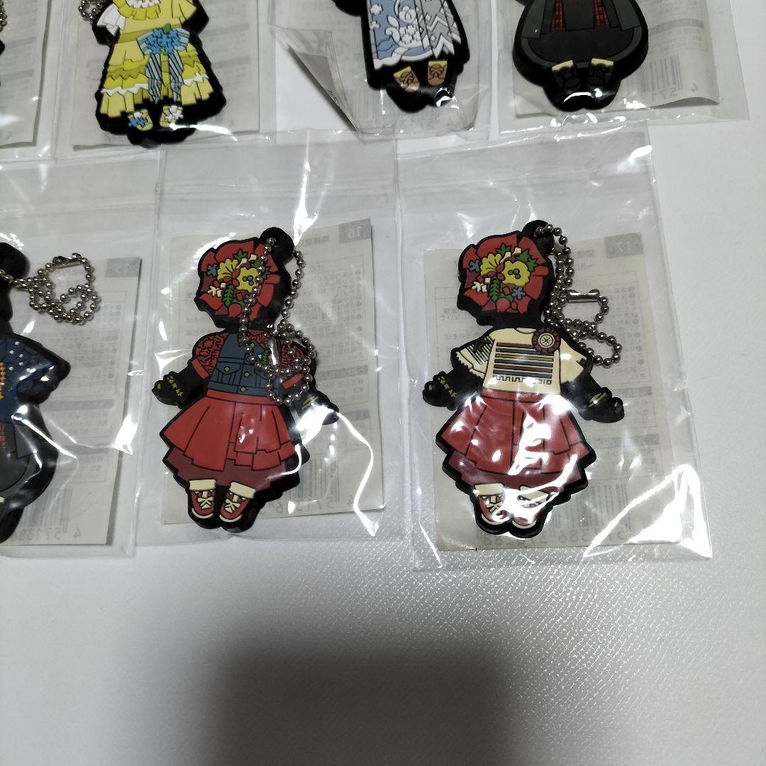 南條愛乃 衣装ラバーストラップ 17個セット　全て未使用品