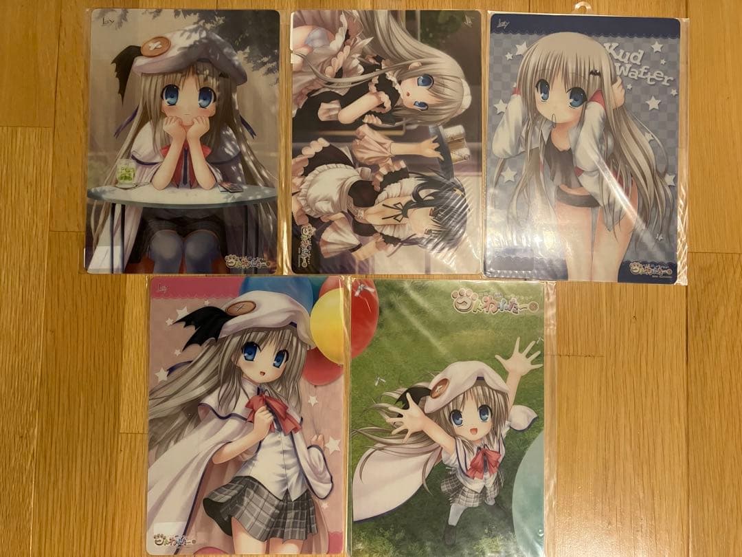 クドわふたー　下敷き　タオル　ストラップ　キーホルダー　ポストカード　ブロマイド