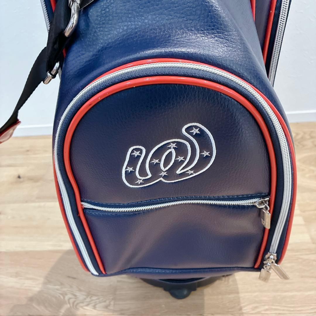 MU SPORTS キャディバッグ 8.5型 ローリングソール フードカバー付き