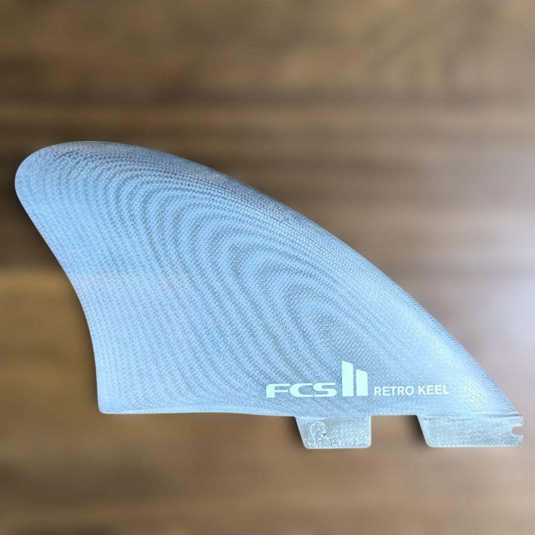 FCSⅡ RETRO KEEL フィン 2枚セット レトロツインキールフィン