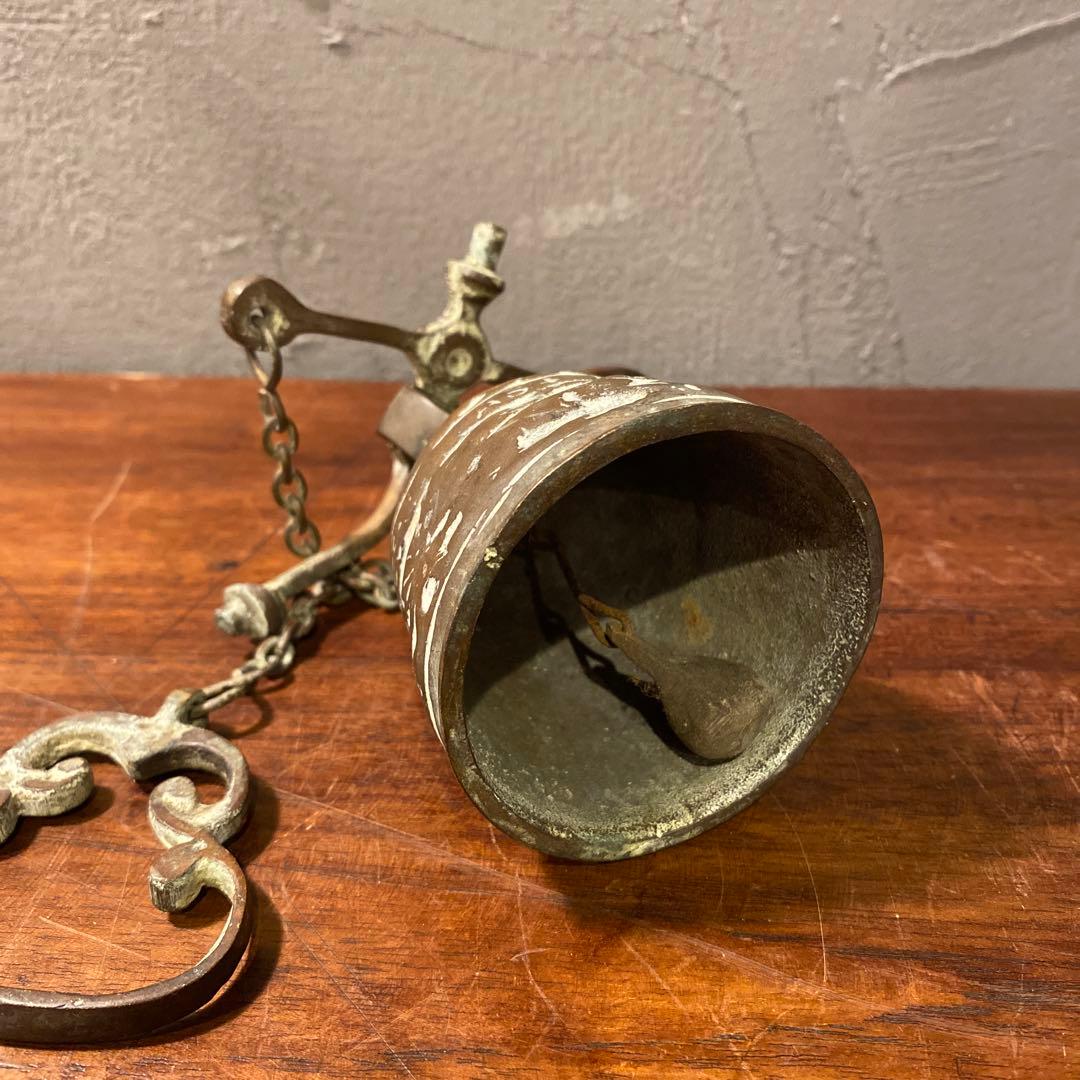 英国 アンティーク ドアベル 真鍮 ヴィンテージ インテリア コレクション