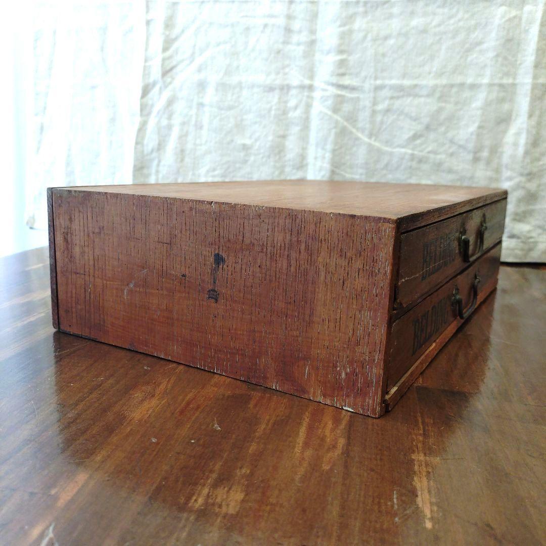 アンティーク スプールキャビネット 糸ケース ソーイング 什器 引き出し