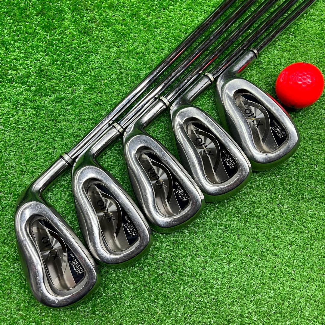 寶TIS-525 XXIO #5.6.8.9.P アイアンセット flex S