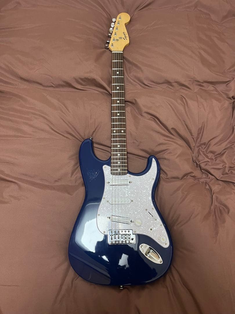 【調整済】Squier スクワイア　fender ストラト　エレキギター