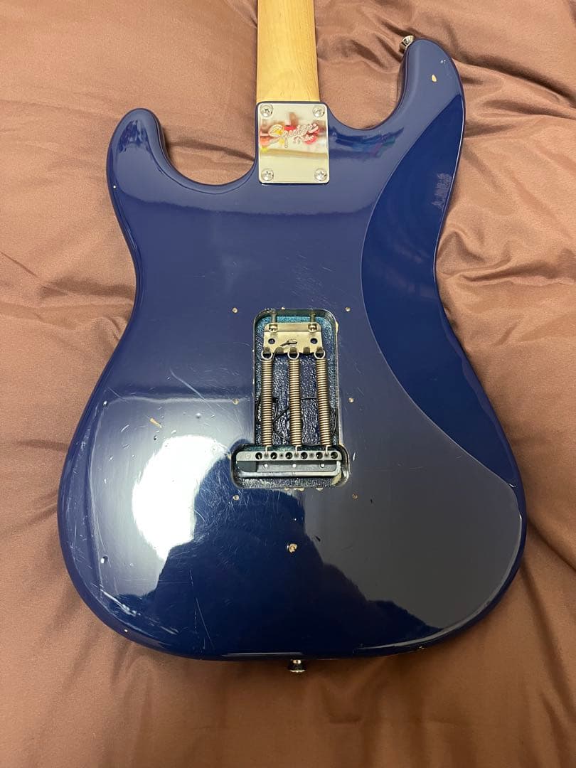 【調整済】Squier スクワイア　fender ストラト　エレキギター