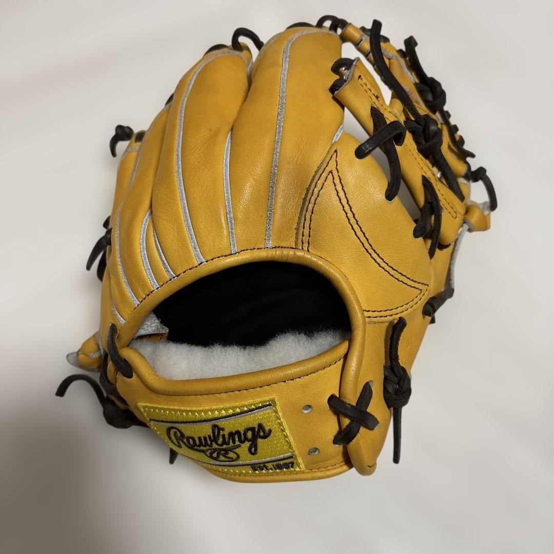 Rawlings 軟式内野グローブ イエロー
