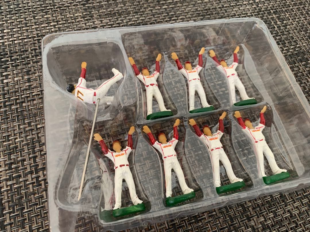 楽天イーグルス　フィギュア4種　2013年優勝胴上/田中将大/岡島豪郎/ウィラー