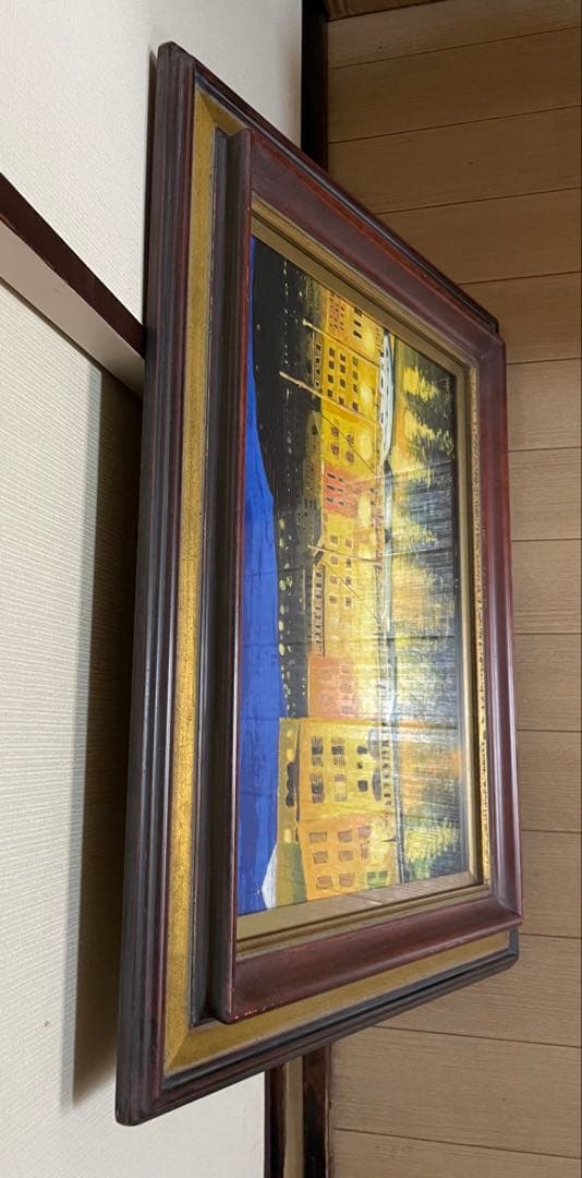 青木誠一　油彩　8号　2003年