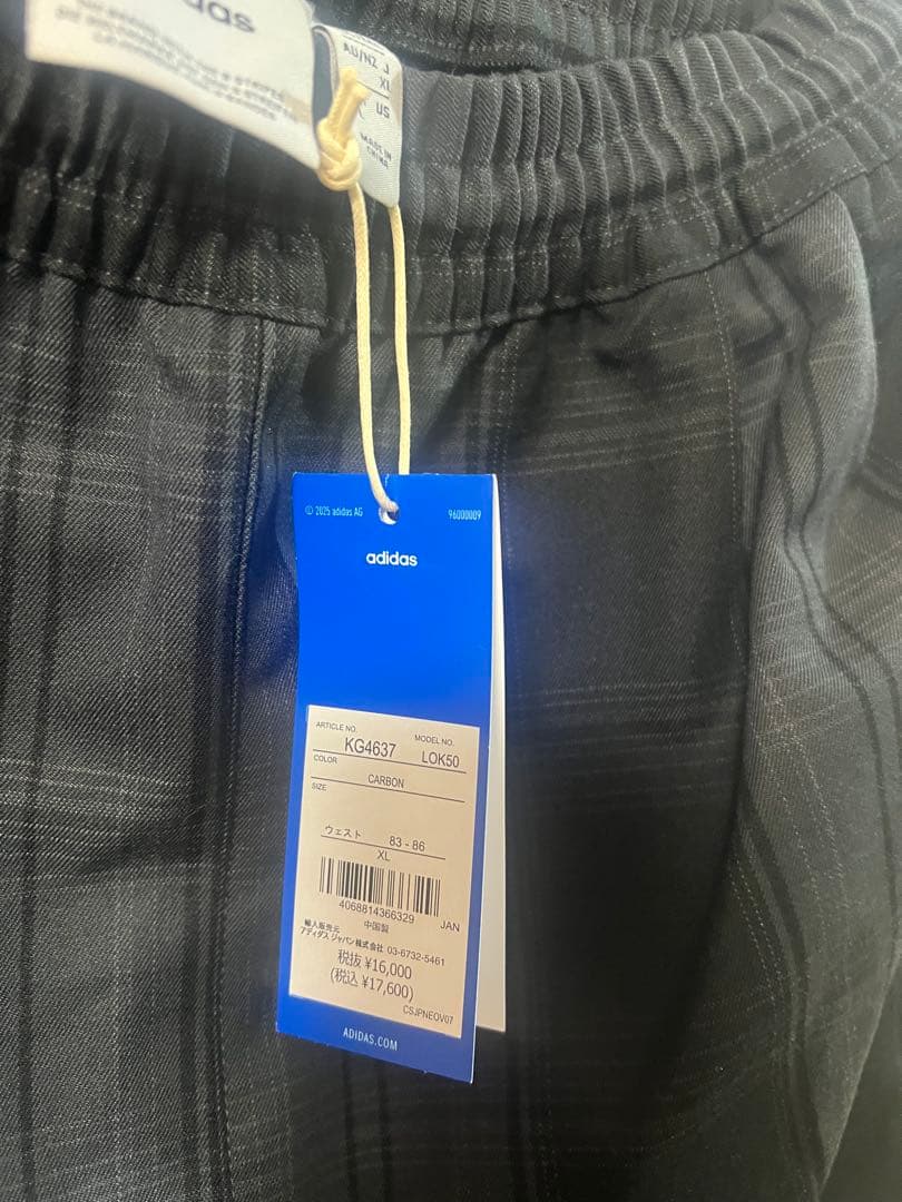 アディダス オリジナルス & オールブラックス ファイヤーバード チェック柄