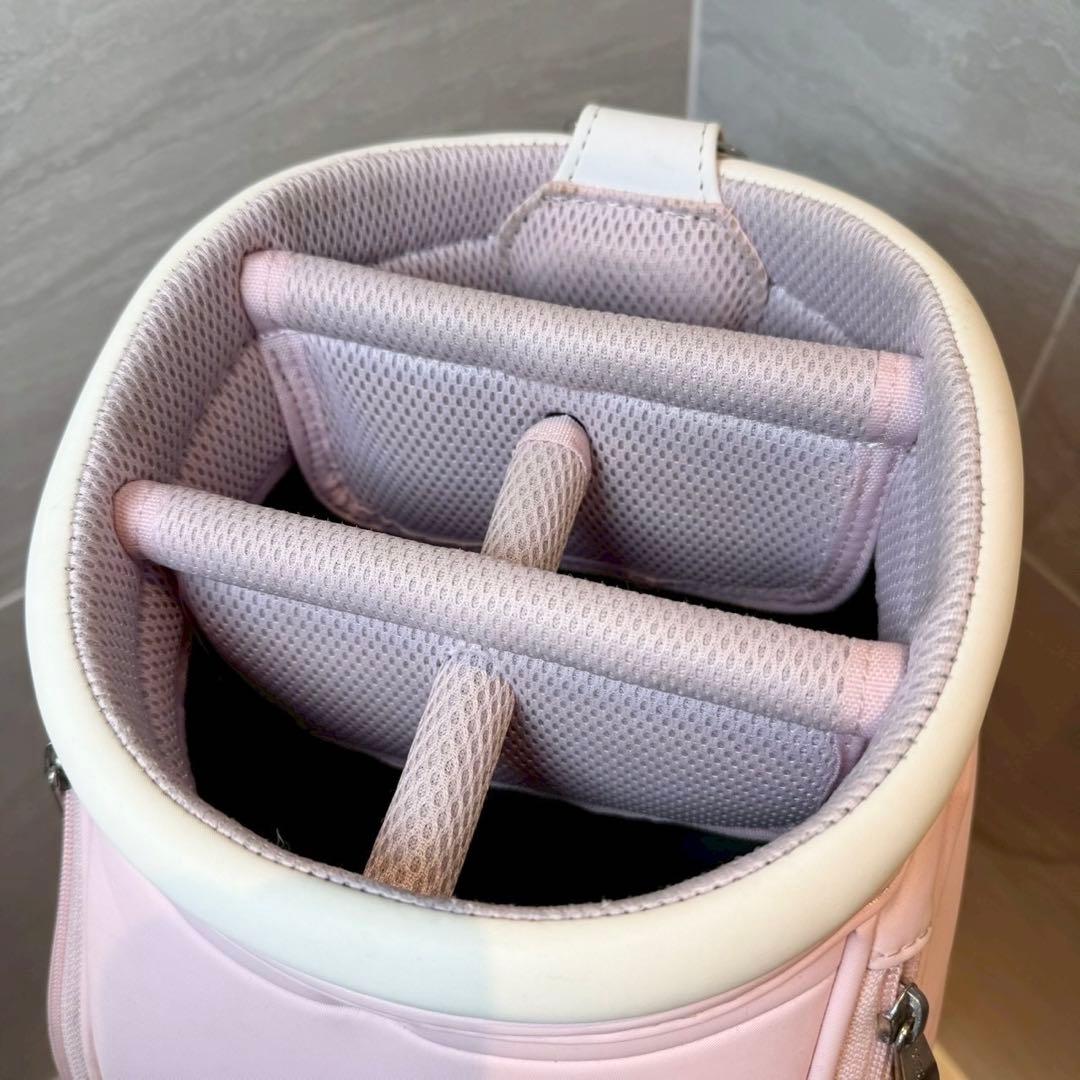 ADIDAS スリーストライプ　キャディバッグ