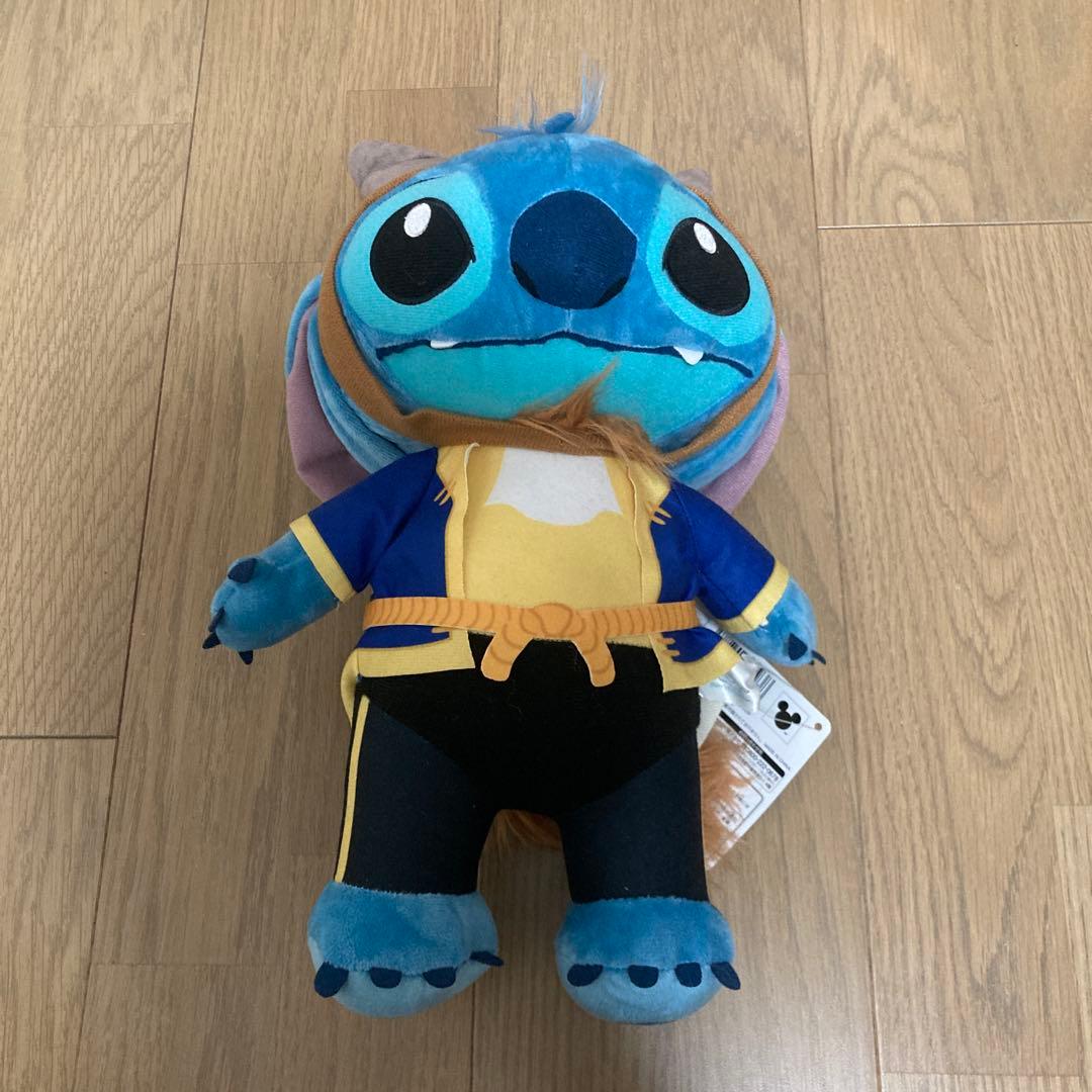 スティッチ　ぬいぐるみ　美女と野獣バージョン