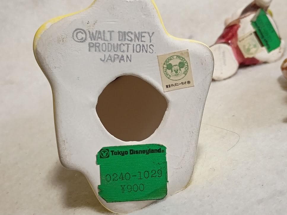 TDL 陶器製フィギュリン 10体セット 白雪姫 七人のこびと ドナルド 正規品