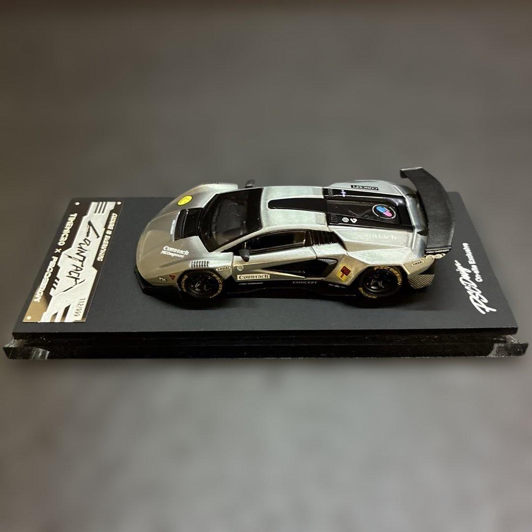 907 ※ カウンタックLPI800-4 PSCデザインコラボ 1/64ミニカー