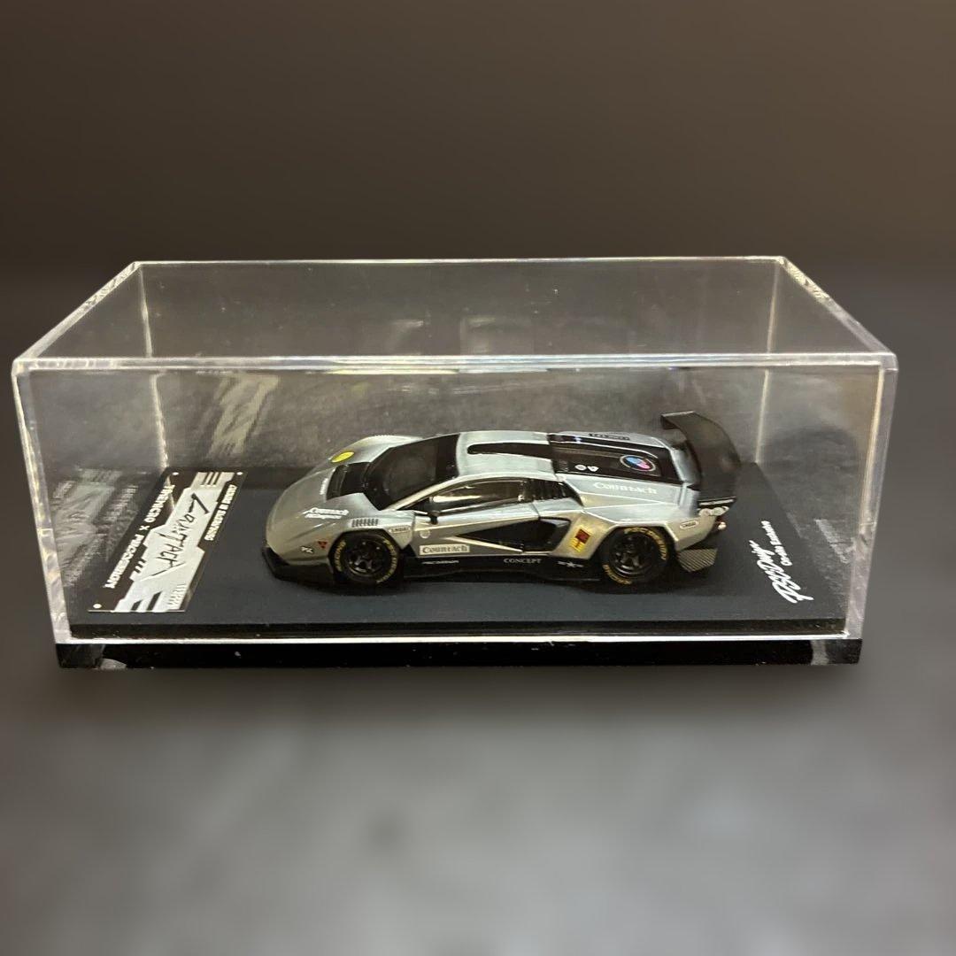 907 ※ カウンタックLPI800-4 PSCデザインコラボ 1/64ミニカー