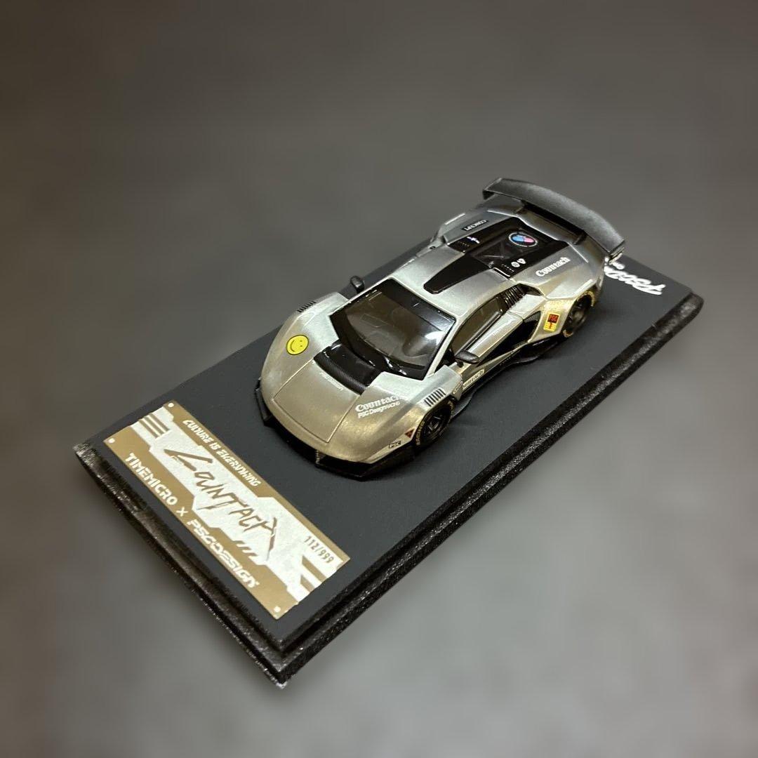 907 ※ カウンタックLPI800-4 PSCデザインコラボ 1/64ミニカー