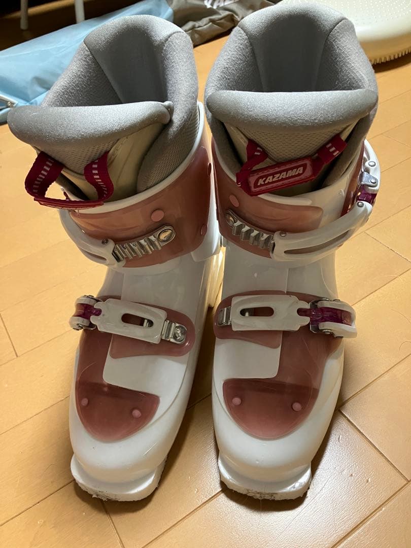 KAZAMA レディース　スキー&ポール&ブーツセット