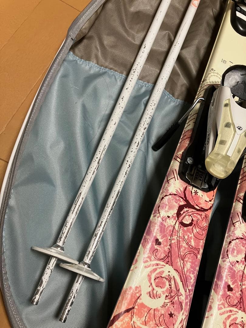 KAZAMA レディース　スキー&ポール&ブーツセット