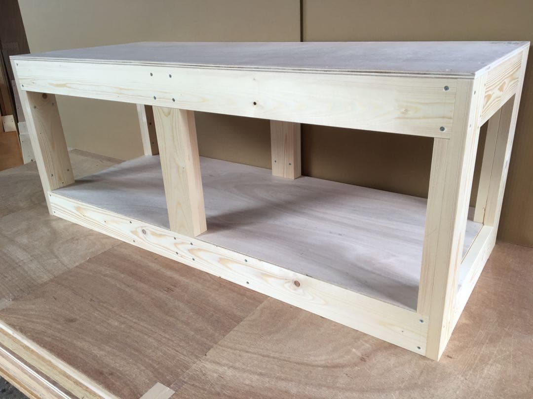 水槽台120用　補強柱付