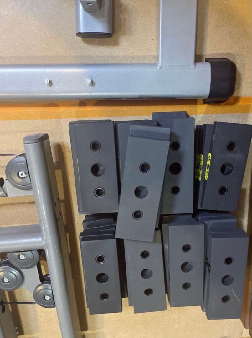 TUFFSTUFF(タフスタッフ)パワーラック　ハイ/ロープーリーオプション付き