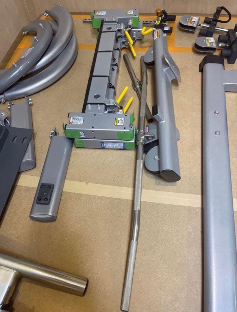 TUFFSTUFF(タフスタッフ)パワーラック　ハイ/ロープーリーオプション付き