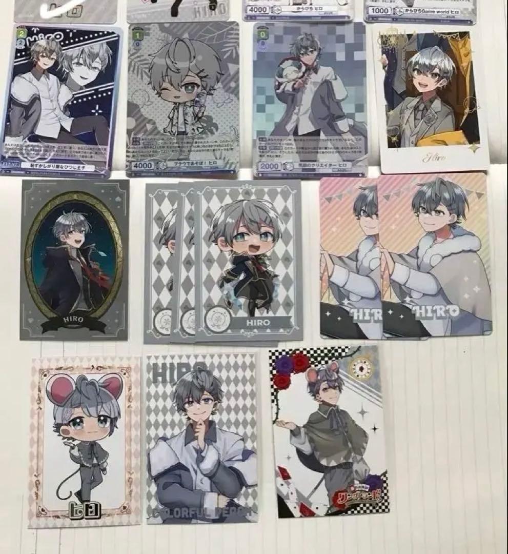 カラフルピーチ　からぴち　ヒロ　グッズ　まとめ売り　缶バッジ　アクリル　カード