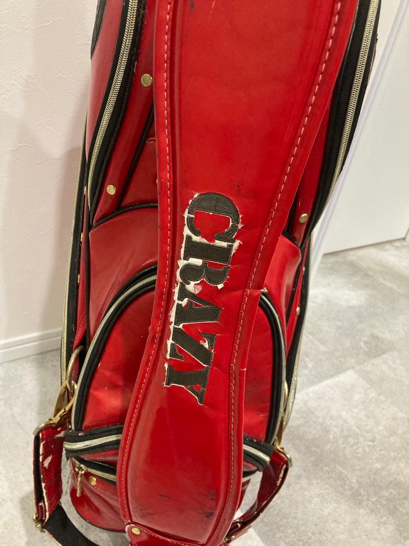 CRAZY SPORTS ゴルフバッグ レッド