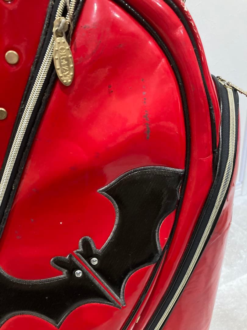 CRAZY SPORTS ゴルフバッグ レッド