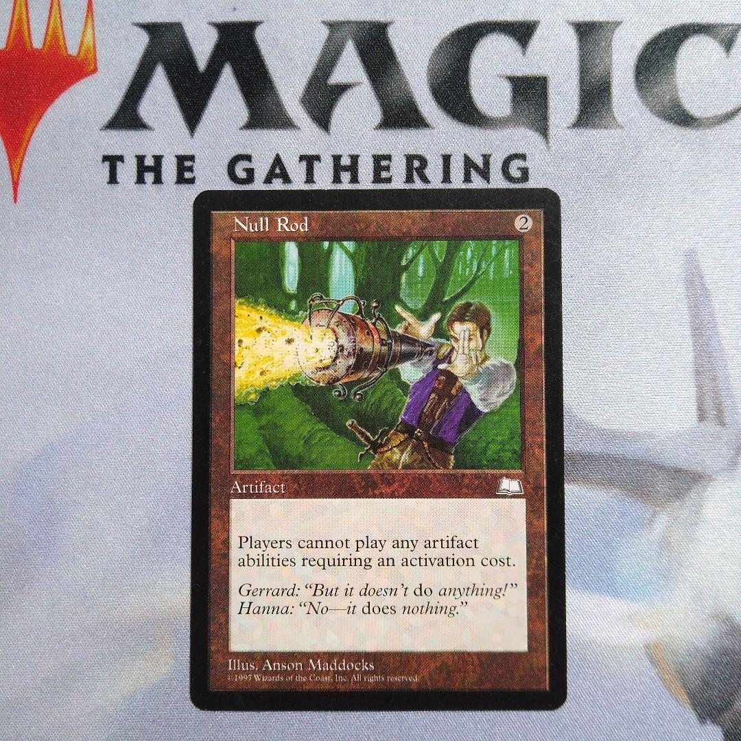 MTG 英語 無のロッド Null Rod SP状態