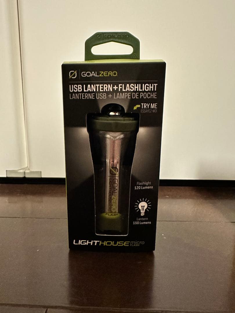 新品未使用　GOALZERO LIGHTHOUSE フラッシュ　限定　2個セット