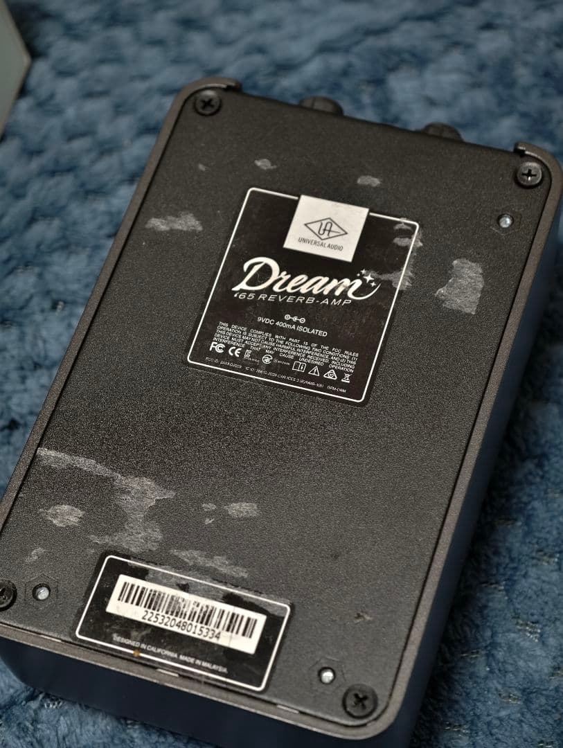 ギター UNIVERSAL AUDIO UAFX DREAM'65 Amplifier