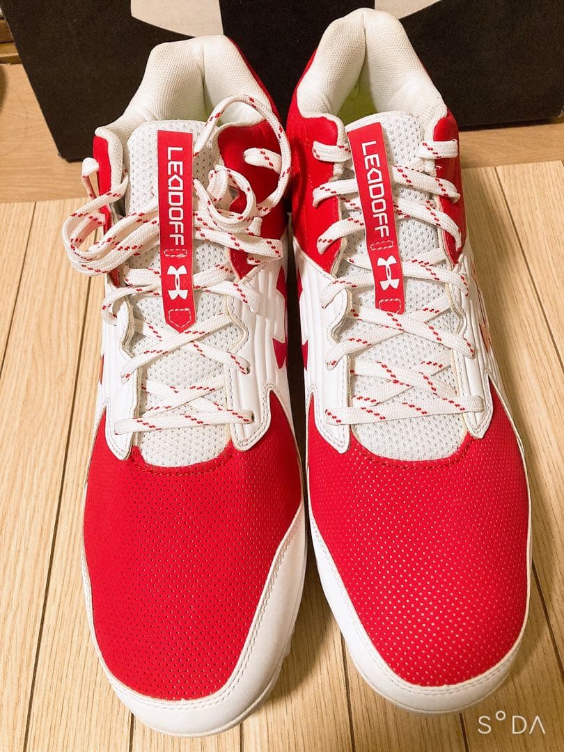 アンダーアーマー　野球ポイントスパイク　1234